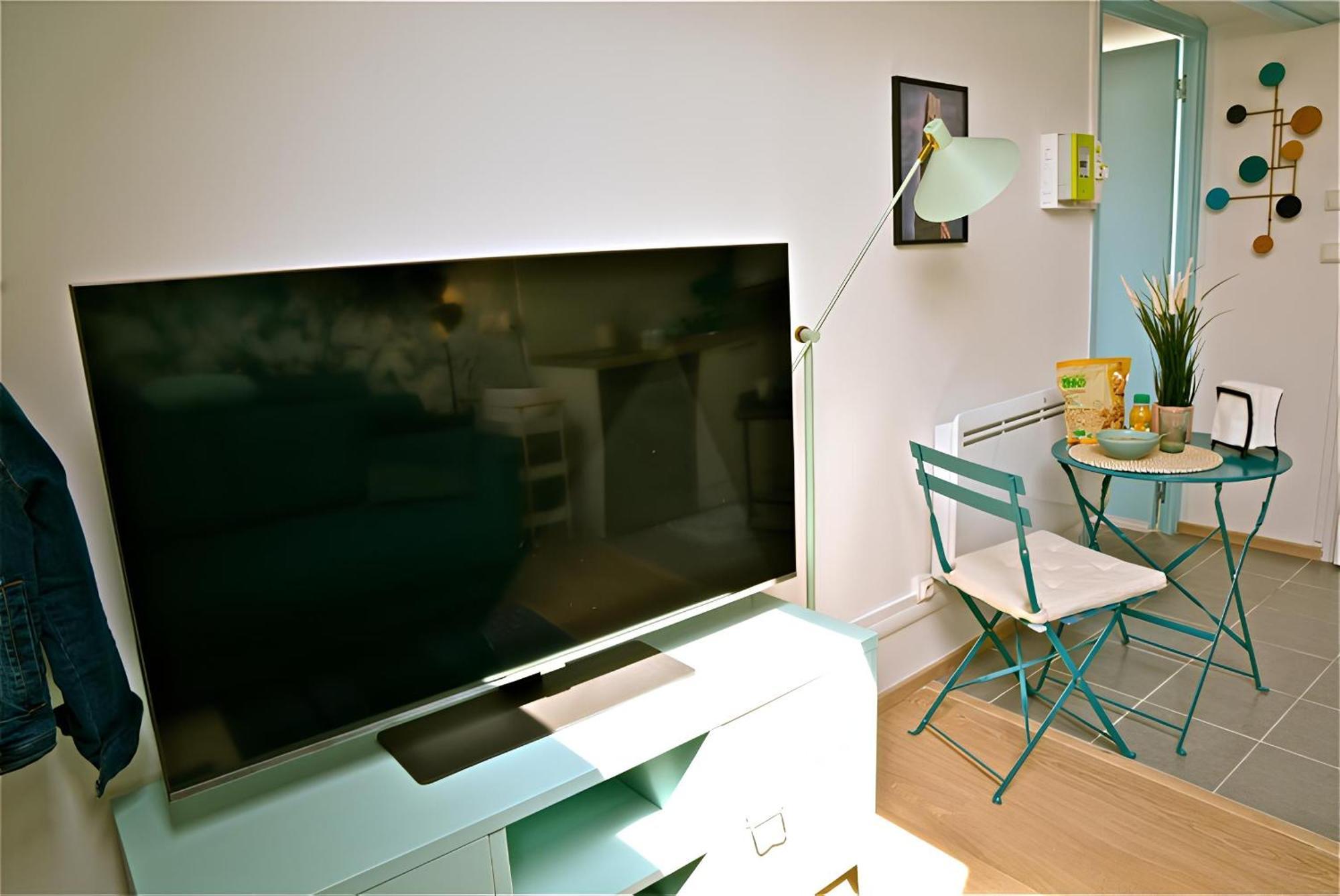 Appartement 400m Gare&centre Ville, Seche Linge, Local Velo *